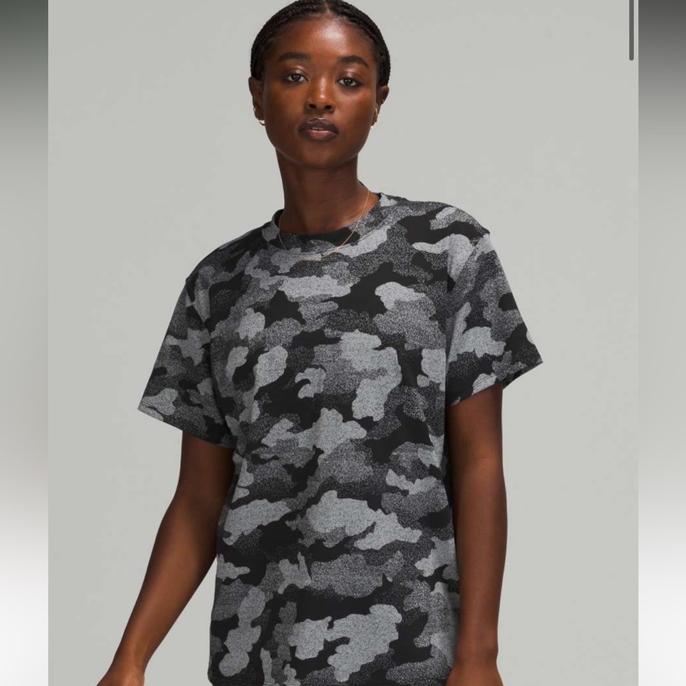 Lululemon All Yours Short Sleeve Training Tee
Heritage Speckle Camo Jacquard